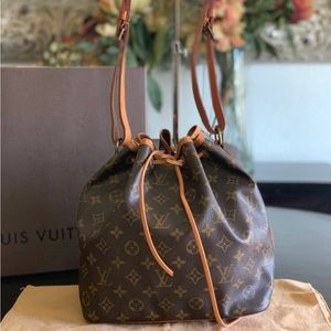 Louis Vuitton petit noe vintage purse bag
